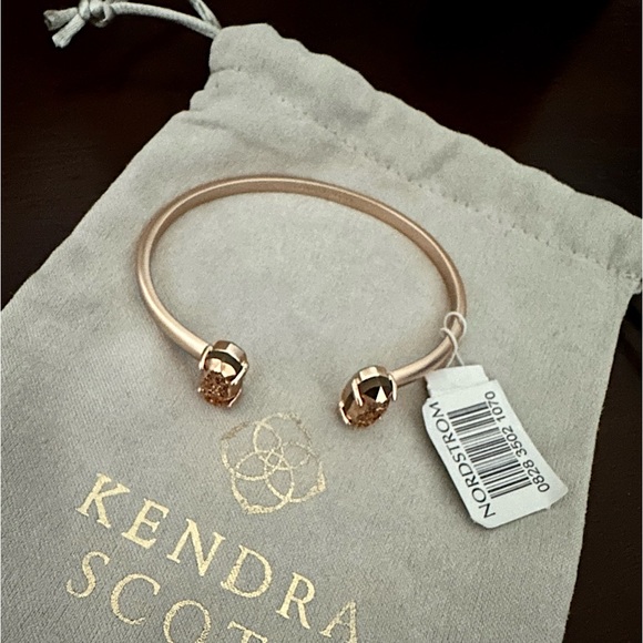 Kendra Scott Rose Gold Cuff Bracelet - Picture 1 of 3